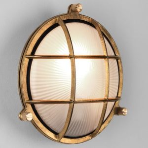 ASTRO THURSO ROUND CAST BRASS