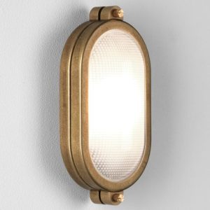 ASTRO MALIBU OVAL SOLID BRASS