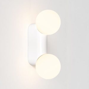 ASTRO LYRA WALL TWIN GLOSS GLAZE WHITE
