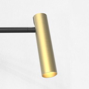 ASTRO LEDA ROUND SHADE MATT GOLD