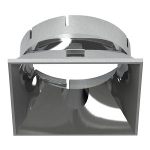 ASTRO PROFORM BEZEL SQUARE POLISHED CHROME
