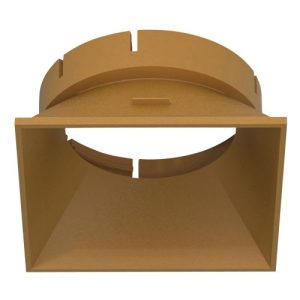 ASTRO PROFORM BEZEL SQUARE TEXTURED GOLD
