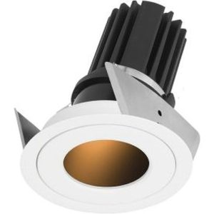 AURORA 240V 11W LED CRI97 ADJUSTABLE PINHOLE 1-10V DIMMABLE RECESSED BAFFLE DOWNLIGHT 2700K