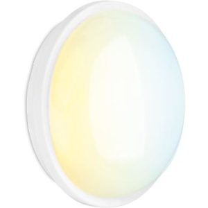 AURORA 240V 8W LED IP65 ROUND BULKHEAD WHITE 3000/4000/6500K