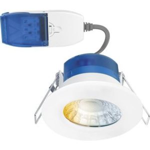 AURORA 240V 6W LED IP65 FIXED DIMM. FIRE RATED DOWNLIGHT WHITE 3000K/4000K/5700K
