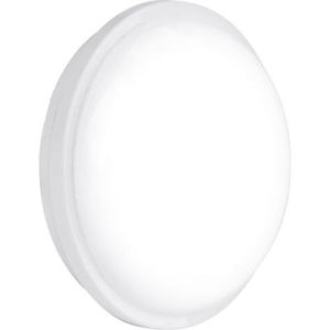 AURORA 220-240V 30W IP65 2800LM IK06 POLYCARBONATE ROUND LED BULKHEAD WHITE 3000K
