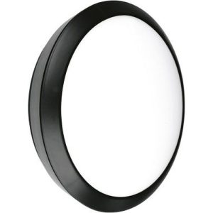 AURORA 220-240V 15W IP66 300MM 1150LM IK10 LED ROUND BULKHEAD MICROWAVE WHITE 4000K
