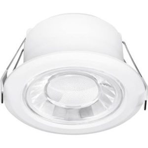 AURORA 240V 10W 60° FIXED DIMMABLE ROUND OR SQUARE LED DOWNLIGHT 4000K