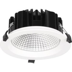 AURORA 240V 18W IP44 190MM 2200LM 60° DALI DIMMABLE LED DOWNLIGHT 4000K
