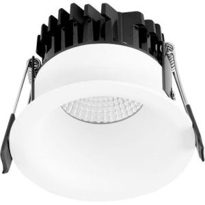 AURORA 220-240V 7W IP44 FIXED 20MM BAFFLE DALI DIMMABLE LED DOWNLIGHT 4000K