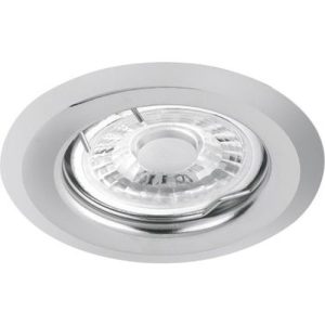 AURORA 240V FIXED GU10 DOWNLIGHT SATIN NICKEL