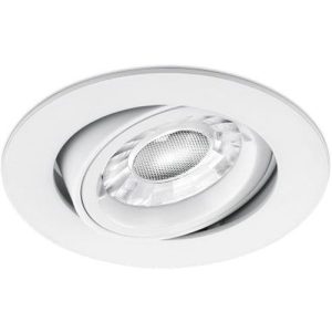 AURORA GU10 ADJUSTABLE LOCK RING DOWNLIGHT WHITE