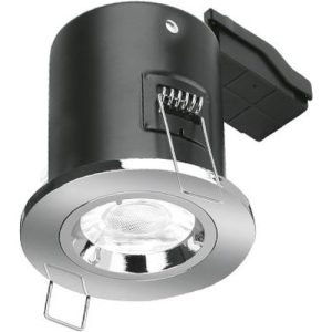 AURORA 240V GU10 FIXED LOCK RING ACOUSTIC COMPACT FIRE DL PC
