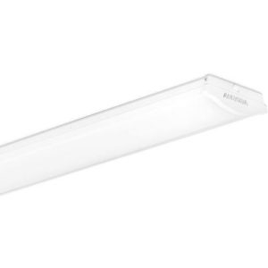AURORA 240V 40W LED IK06 4400LM 1200MM DALI DIMMABLE LINEAR 4000K 4FT TWIN