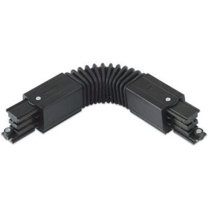 AURORA 16A 250V GLOBAL FLEXIBLE CONNECTOR THREE CIRCUIT TRACK BLACK