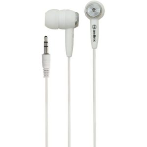 AVLINK STEREO HEADPHONES - WHITE