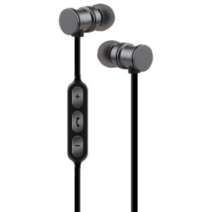 BLK/GRY MAGNETIC BLUETOOTH EARPHONES