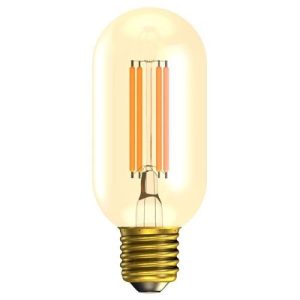 BELL 3.3W LED VINTAGE TUBULAR DIMMABLE - ES, AMBER, 2000K, 130MM