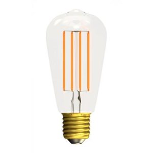 BELL 4W BC LED FILAMENT SQUIRREL CAGE CLEAR DIM 27