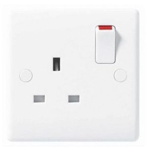 BG NEXUS 1G 13A DP SWITCHED SOCKET