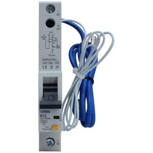 BG CUCRB32A 32A 30mA 6KA TYPE-A B-CURVE 1 POLE COMPACT RCBO