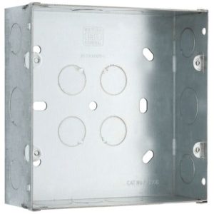 BG 6-8G FLUSH METAL BOX