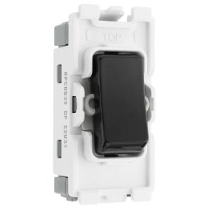 BG EVOLVE 20A DP GRID SWITCH BLACK