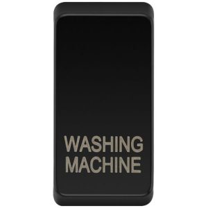 BG EVOLVE BLACK GRID ROCKER MARKED WASHING MACHINE