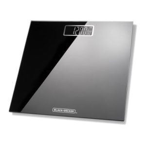 BLACK & DECKER BLACK BATHROOM SCALES