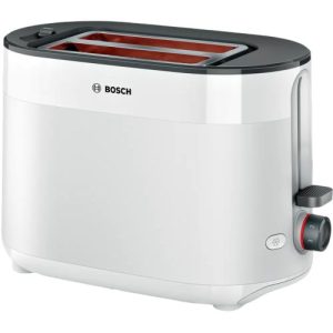 BOSCH WHITE COMPACT 2 SLICE TOASTER
