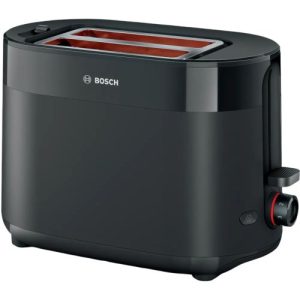 BOSCH BLACK COMPACT 2 SLICE TOASTER