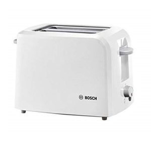 BOSCH WHITE 980W 2 SLICE TOASTER