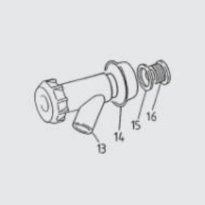BURCO TAP ASSEMBLY FOR F33L WASH BOILER
