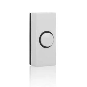 BYRON WHITE ILLUMINATED BELL PUSH ( 3008 )
