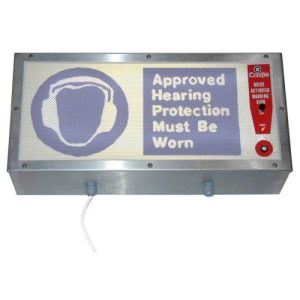 CASTLE NOISE ACTIVATED WARNING SIGN MASTER