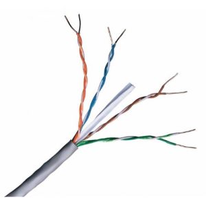 CAT6 E SOLID COPPER UTP PVC DATA CABLE (100MTRS)