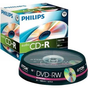 DVD and CDR