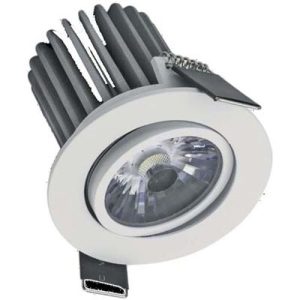 CED 8W COB COOL WHITE DIMMABLE LED DOWNLIGHT