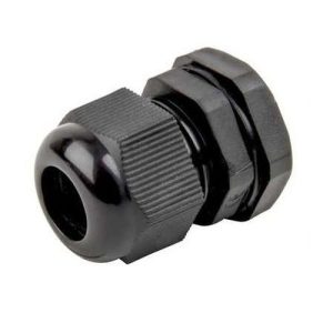 WISKA 12MM COMPRESSION GLAND (3-7MM) BLACK (EACH)