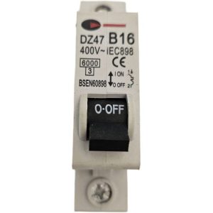 Control Gear Direct DZ47/EC B16 MCB