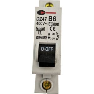 Control Gear Direct DZ47/EC B6 MCB