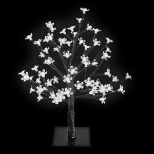 45CM 48 LED BLOSSOM TREE - WHITE