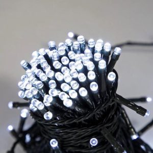 600 LED BATTERY OPERATED TIMER LIGHT - WHITE