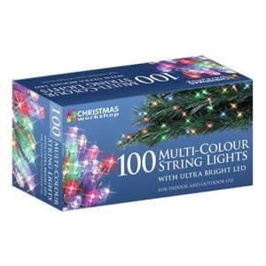 100 MULTI COLOUR LED STRING LIGHTS