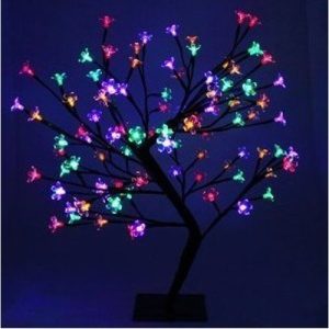 60CM 128 LED BLOSSOM TREE - MULTI COLOURED