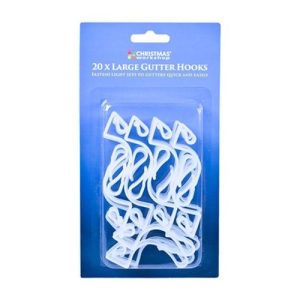 20 LARGE GUTTER HOOKS