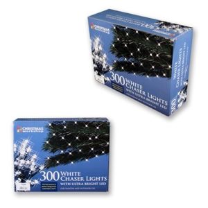 300 LED CHASER LIGHTS IN/OUT WHITE
