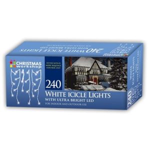 240 LED ICICLE CHASER LIGHT - COOL WHITE