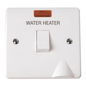 CLICK MODE SWITCH PLATES 20A 20A DP SW + FO + NEON W
