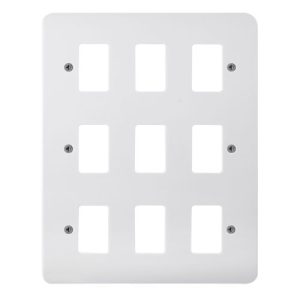 CLICK GRIDPRO MODE FRONTPLATES GRIDPRO 9-GANG MODE PLATE